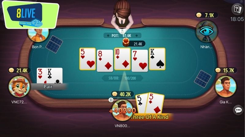 Các loại hình trò chơi được yêu thích nhất hiện nay ở Game Bài 8live